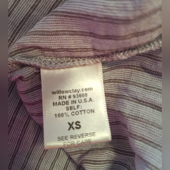 Willow & Clay off the shoulder crop top size XS - Picture 2 of 5